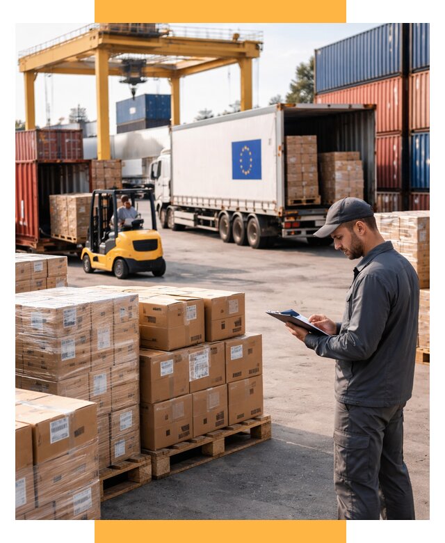 Доставка грузов из Европы от 12503 р., логистика СетСервис-Скл