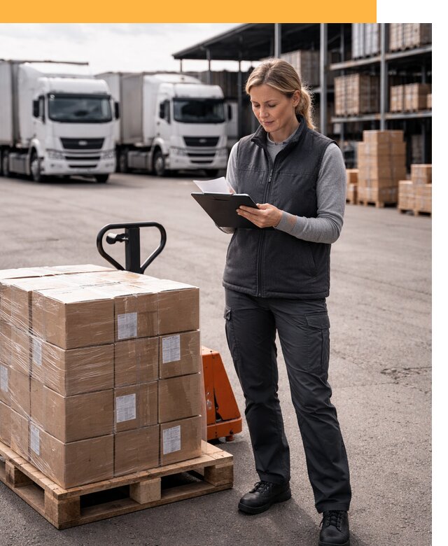 Доставка грузов из Европы к дверям клиента от 12503 руб