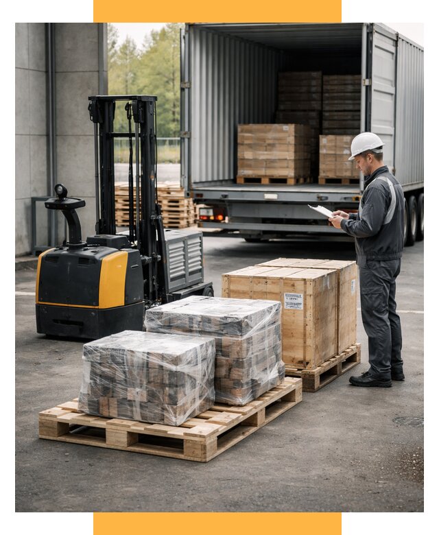 Доставка оборудования из Европы под ключ от 46886 р. | СетСервис-Скл