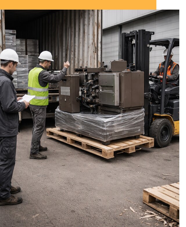 Доставка промышленного оборудования из Европы от 46886