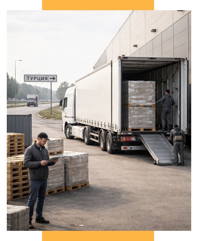 Автоперевозки и доставка фурой из Турции от 125028 р. | СетСервис-Скл
