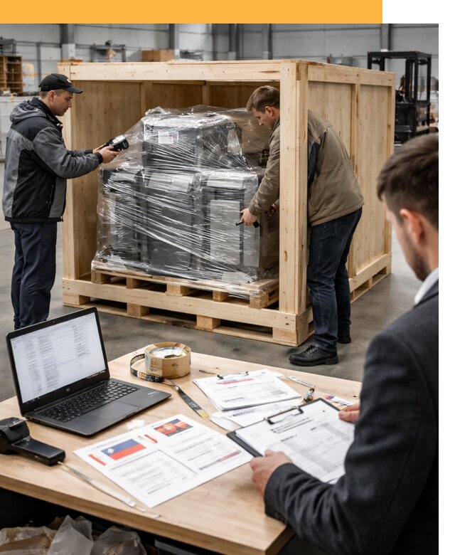 Доставка промышленного оборудования из США от 67724 руб