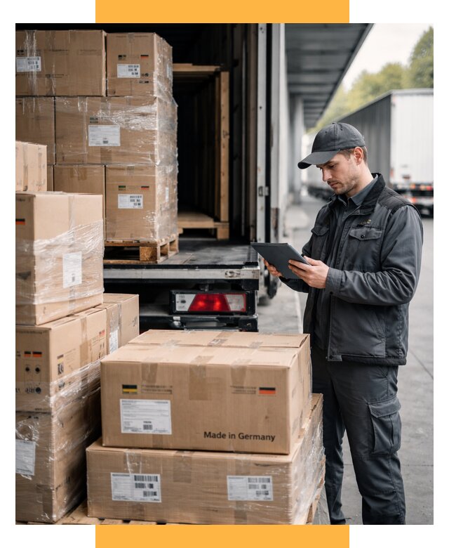 Доставка грузов из Германии от 46886 р. быстро - СетСервис-Скл