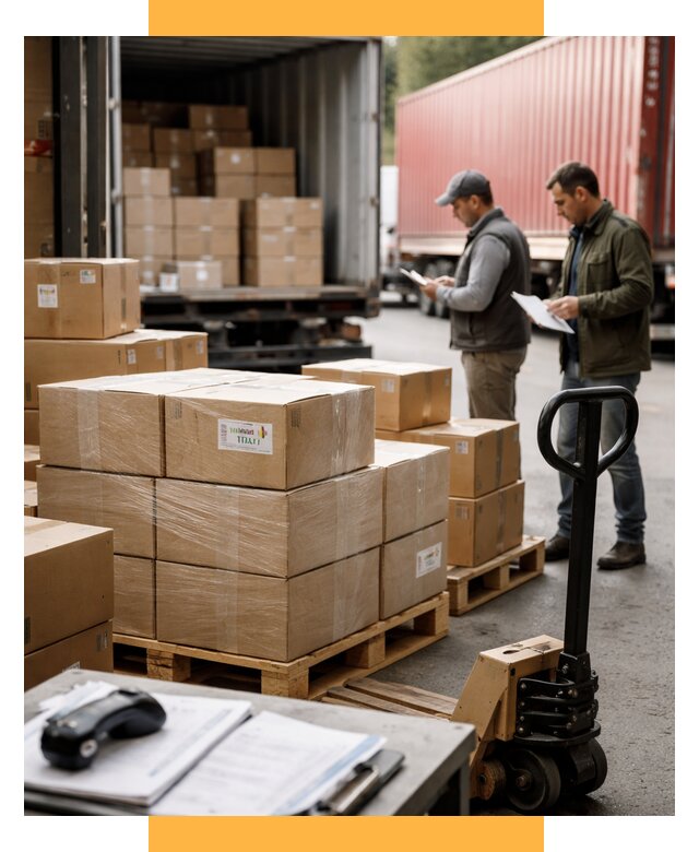 Доставка грузов из Италии в Россию от 18754 р. СетСервис-Скл