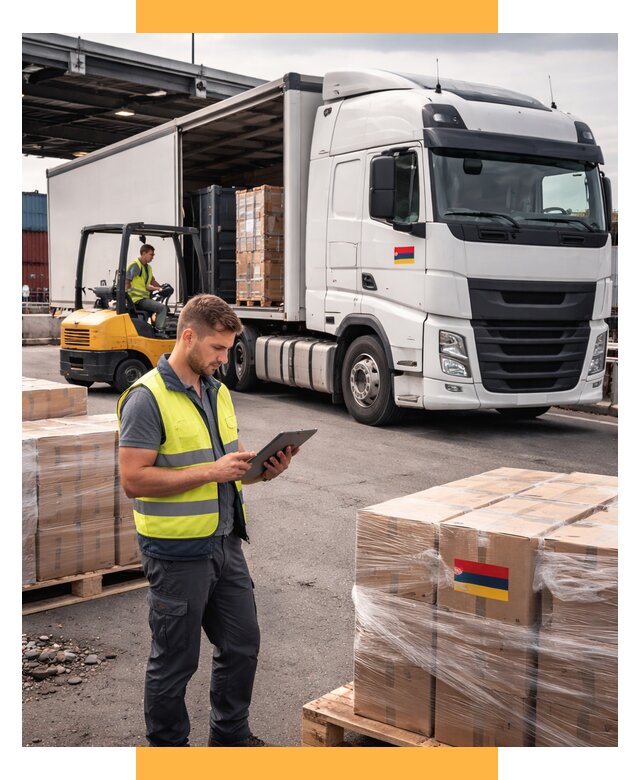 Автоперевозки из Армении от 98981 р. — услуги СетСервис-Скл