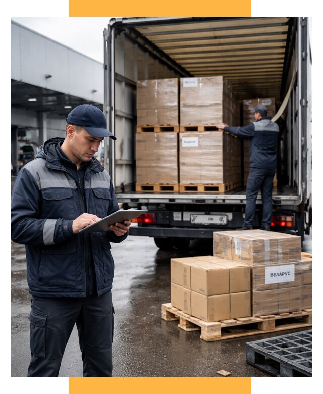 Доставка грузов из Беларуси от 15629 р. логистика СетСервис-Скл