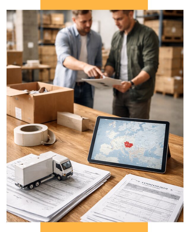 Доставка грузов в Чехию от 36467 р. - логистика СетСервис-Скл