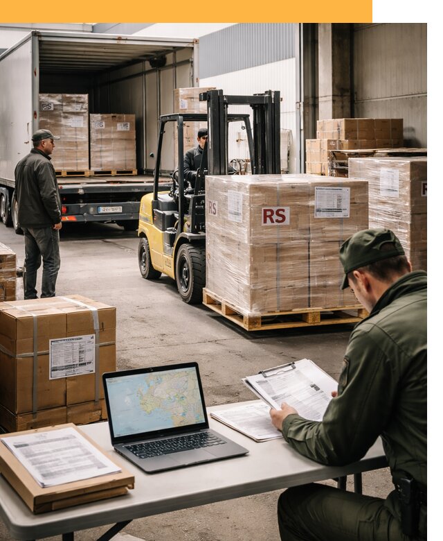 Доставка грузов в Сербию от 46886 руб, международные перевозки