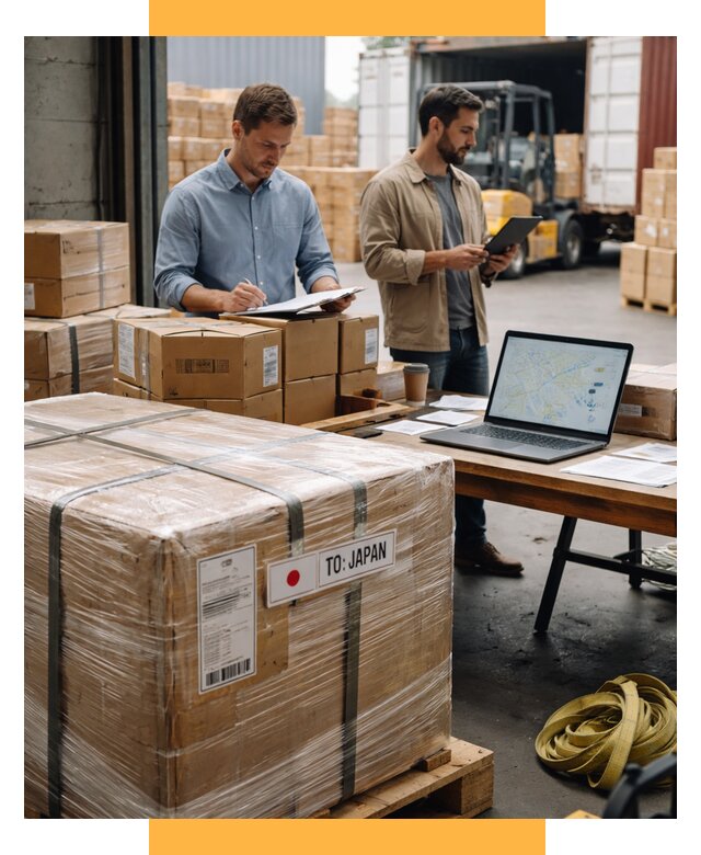 Доставка грузов в Японию от 26048 р., логистика СетСервис-Скл