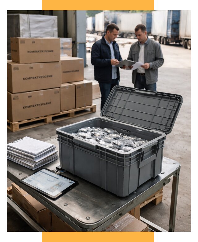 Перевозка комплектующих из Китая от 6772 р. | СетСервис-Скл