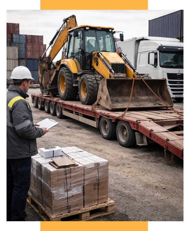 Международная перевозка спецтехники от 46886 р., СетСервис-Скл