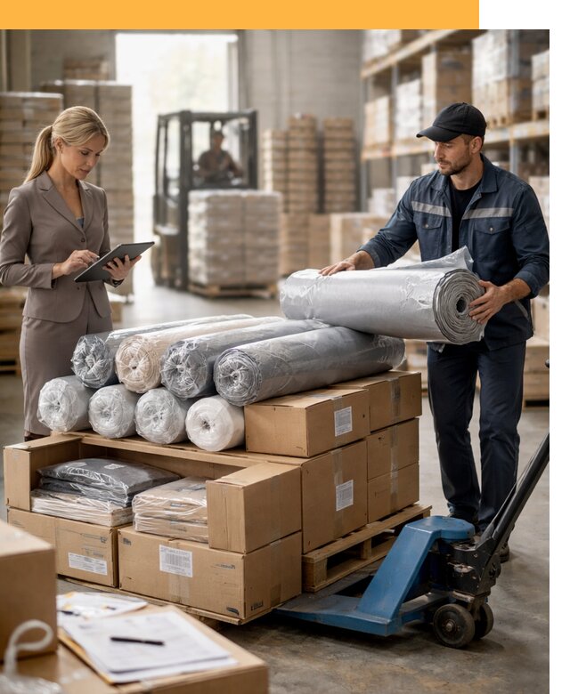 Перевозка текстиля по миру от 15629 руб. с таможней и страхованием