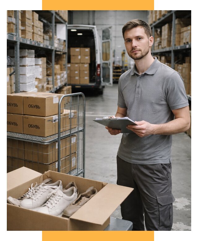 Доставка обуви из Китая и Турции от 4689 р. СетСервис-Скл