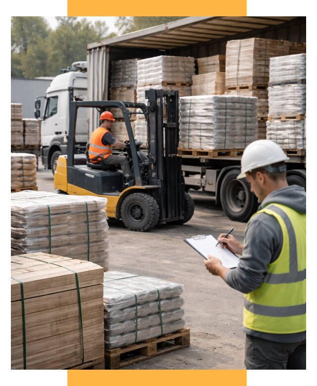 Перевозка строительных материалов от 5730 р. | СетСервис-Скл