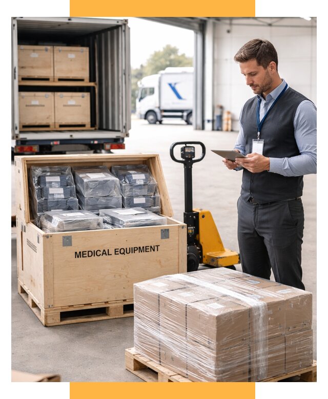 Перевозка медицинского оборудования от 15629 р. в СетСервис-Скл