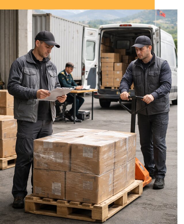 Доставка грузов через Армению, быстрая таможенная очистка от 26048