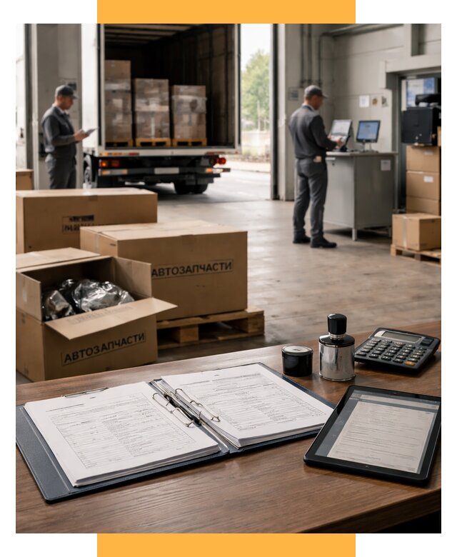 Таможенное оформление автозапчастей под ключ от 8856 р., СетСервис-Скл