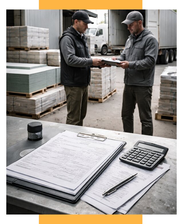 Таможенное оформление стройматериалов от 8856 р. | СетСервис-Скл