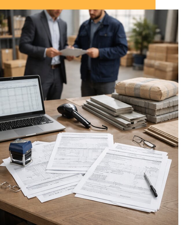 Таможенное оформление строительных материалов от 8856 руб.